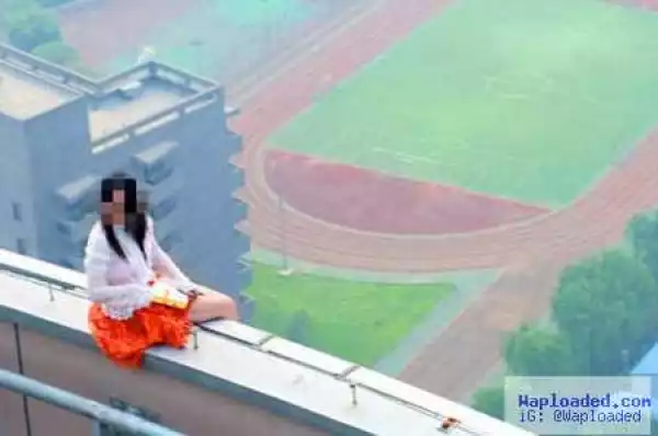 Woman Climbs Tower to Commit Suicide, Changes Her Mind at Last Minute But is Blown to Death by Wind (Photo)